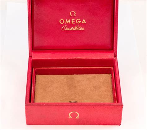 omega watch box 2009|omega constellation watch box.